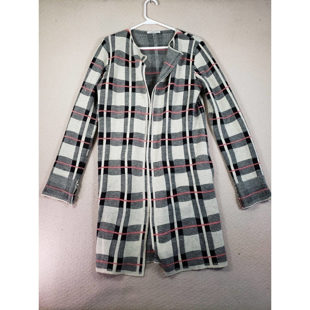 JJ Perfection Sweater Womens Medium Multicolor‎ Long Sleeve Open Front Cardigan